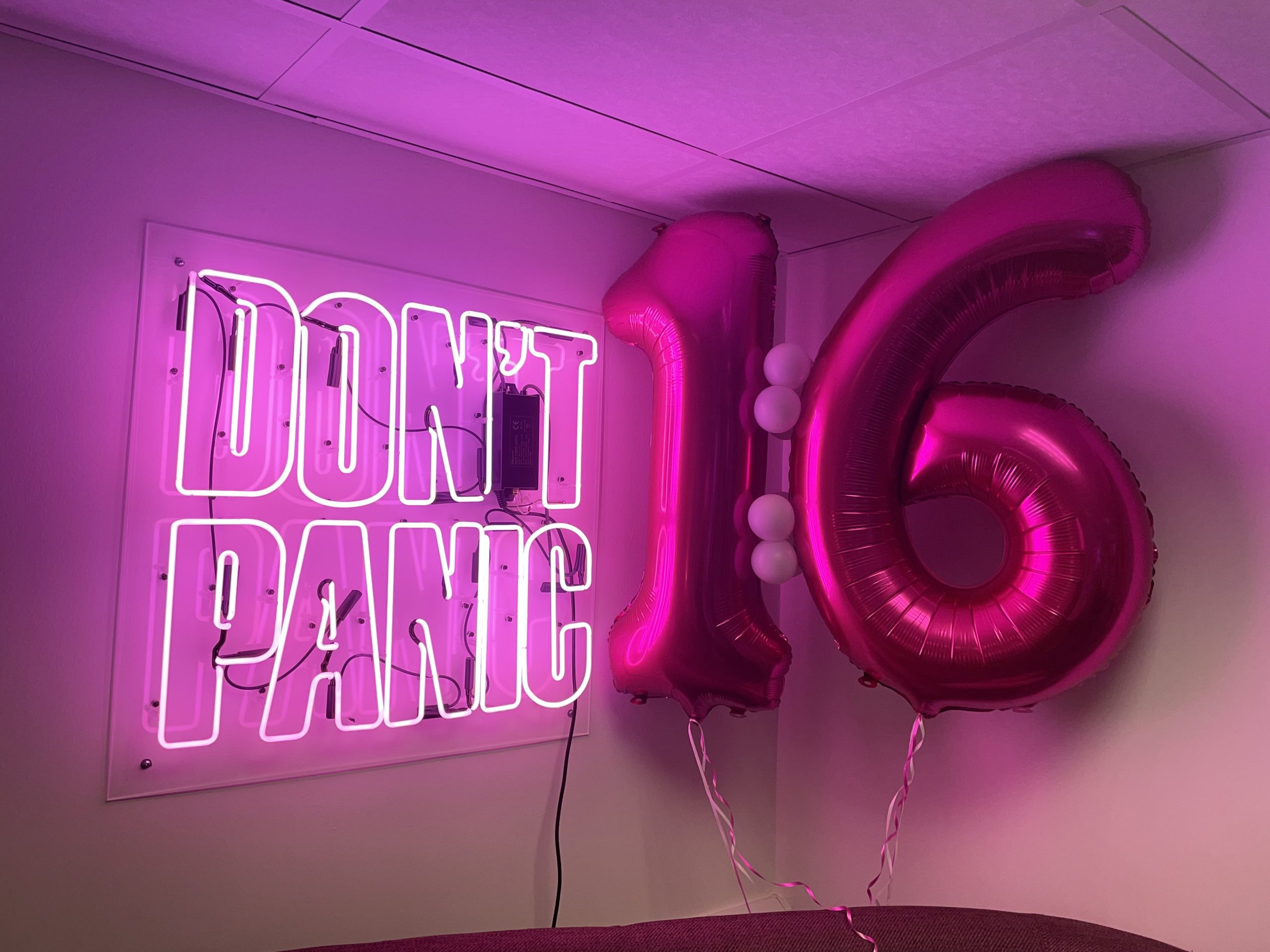 Don’t Panic Celebrate Sweet 16!