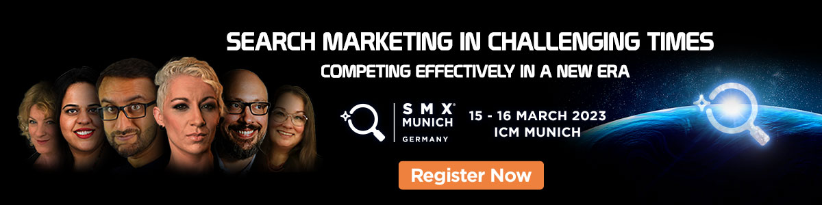 Don’t Panic Will be at SMX Munich